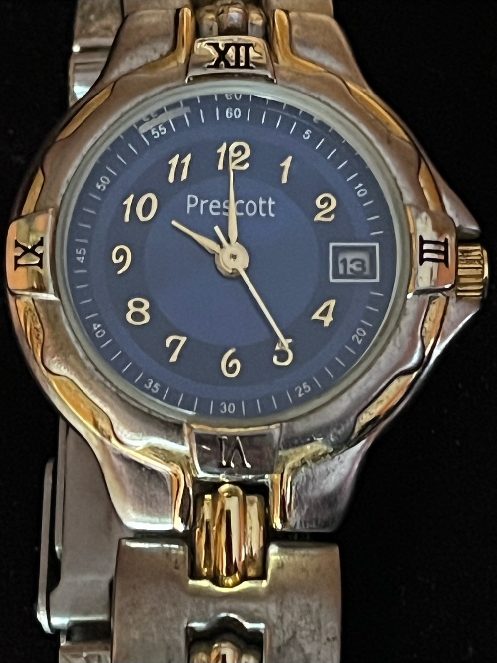 Prescott Women's Two Tone Date Watch